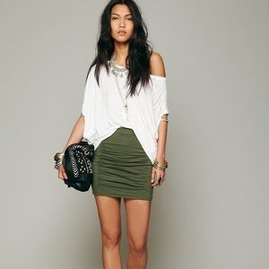 Free People Bodycon Scrunch Skirt: Set of 3